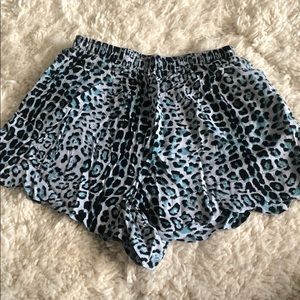 Leopard shorts